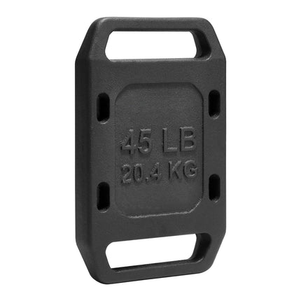 45 lb Cast Iron Ruck Plate Weight, Single