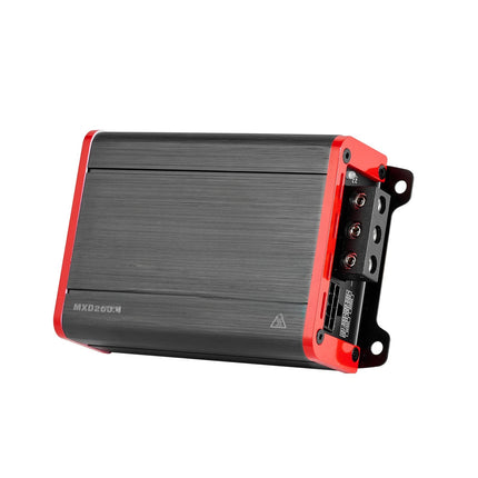 4-Channel Car Audio Amplifier, Class D, Bridgeable 4x200W