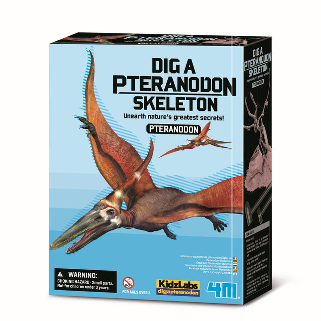 4M rankdarbių rinkinys „Iškask pteranodono skeletą“