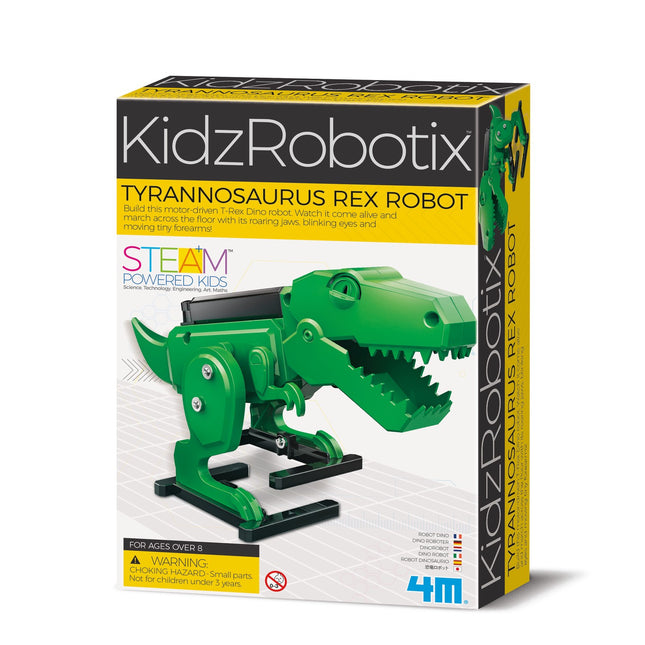 4M Kidzrobotix „pasidaryk pats“ rinkinys Tyrannosaurus Rex robotas