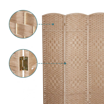 4 panelių kambario pertvara sulankstoma širma