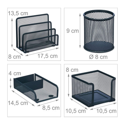 4 dalių stalo organizavimo rinkinys