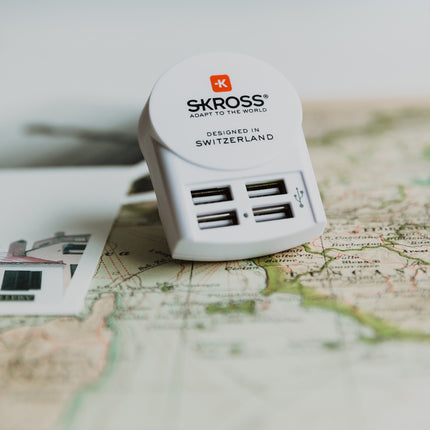 4-Port USB charger EU