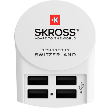 4-Port USB charger EU