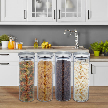 4 vnt. laikymo indelių po 1600 ml