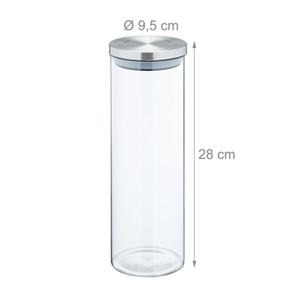 4 vnt. laikymo indelių po 1600 ml