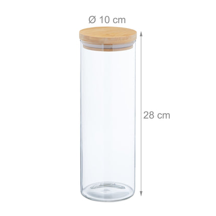 4 vnt. laikymo indelių po 1600 ml