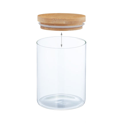 4 vnt. laikymo indelių po 750 ml