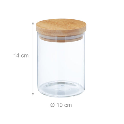 4 vnt. laikymo indelių po 750 ml