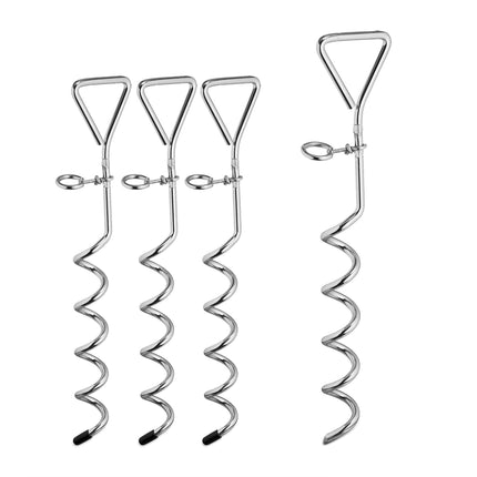 4x Screw in Ground Anchor