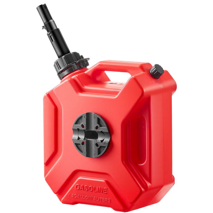 5L Gas Can with Spout and Lockable Bracket, Red
