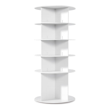 5-Tier Rotating Shoe Rack Tower, 360-Degree, Holds 20 Pairs