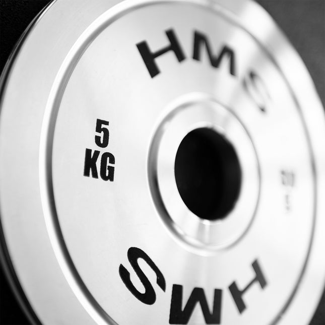 5 kg kalibruoto plieno olimpinė plokštė