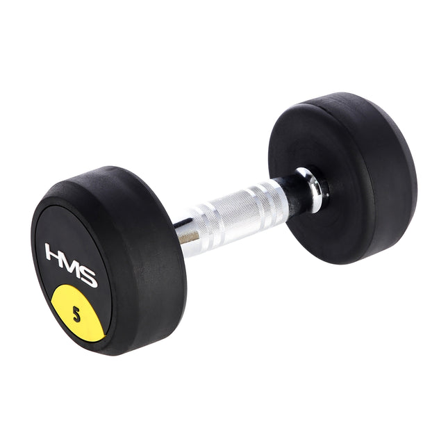 5 kg guminis hantelis - namų sporto įranga