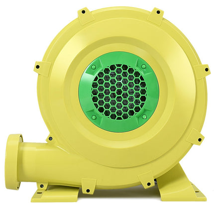 680 W pūstuvas turbo ventiliatorius radialinis ventiliatorius ištraukimo ventiliatorius radialinis pūstuvas oro pūstuvas geltonas