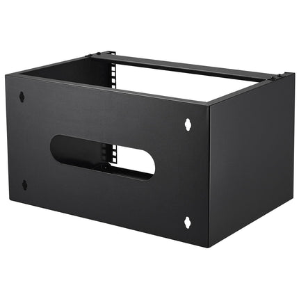 6U Wall Mount Network Rack, 19-Inch, 14-Inch Depth, 50 lb