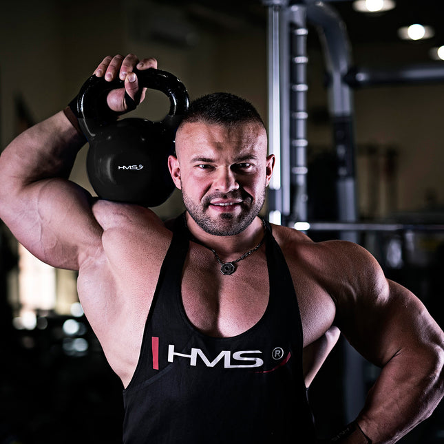 6 kg ketaus svarmuo - juodas