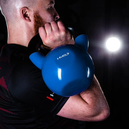 6 kg Cast Iron Kettlebell – Blue