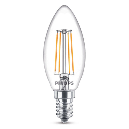 6-pack LED E14 Crown 4W (40W) Clear 470lm