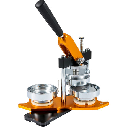 75mm Button Maker Machine Kit, Manual Press, 100pcs