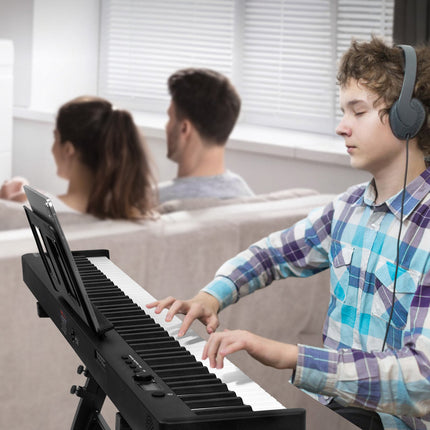 88-Key Folding Keyboard Piano – Bluetooth MIDI, Stand Kit