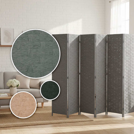 8 panelių sulankstoma pertvara