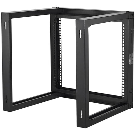9U Wall Mount Server Rack, 19-Inch Open Frame, 150 Lb