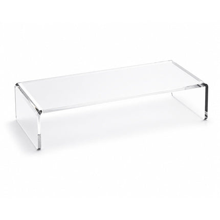 Akrilinis monitoriaus pakyla – ergonomiškas stovas, 50 x 20 x 10 cm