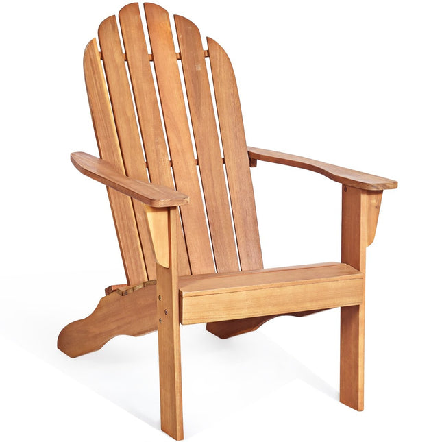 Adirondack sodo kėdė - akacijos mediena, ergonomiškas dizainas