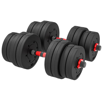 Adjustable Dumbbell & Barbell Set, 30 kg, Home Gym Use