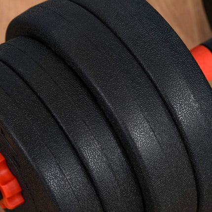 Reguliuojamo svorio hantelių rinkinys 25 kg, profesionalus svorių kilnojimas, hanteliai ir štanga, jėgos lavinimas namams, fitnesui