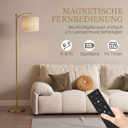 Reguliuojamas auksinis metalinis toršeras su nuotolinio valdymo pultu