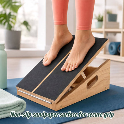 Adjustable Incline Board for Calf Stretching, 5 Angles, 150 kg Max Load