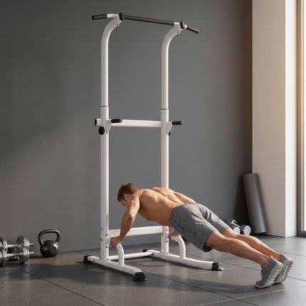 Reguliuojamas jėgos bokšto tipo pritūpimų stovas, 176,5–227 cm, keliamoji galia 120 kg