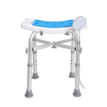 Adjustable Shower Chair, Non-Slip, 500 lb Capacity