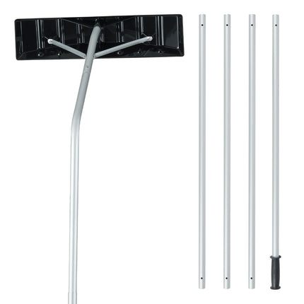 Reguliuojamas sniego grėblys su 62,5 cm ABS peiliu
