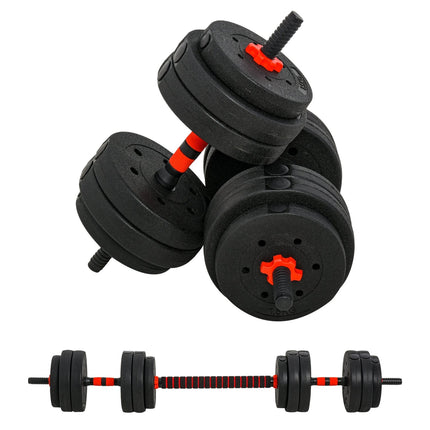 Reguliuojamo svorio hantelių rinkinys 25 kg, profesionalus svorių kilnojimas, hanteliai ir štanga, jėgos lavinimas namams, fitnesui
