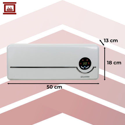 Oro užuolaidų šildytuvas, 2000 W, WiFi, nuotolinio valdymo pultas