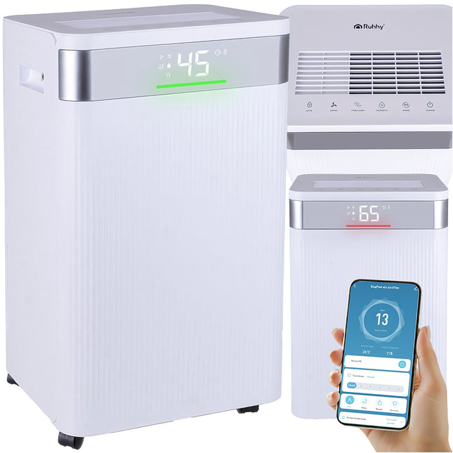 Oro sausintuvas 20 l/dieną, WiFi, 4,3 l bakas, laikmatis
