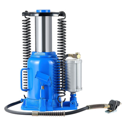 Air Hydraulic Bottle Jack, 32 Ton, 255–415 mm Lift