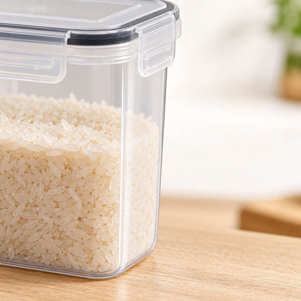 Airtight Food Storage Container Set with Click-Lock Lids, 12 Pieces, Low