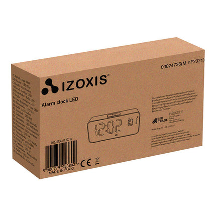 Žadintuvas - LED laikrodis Izoxis 24736