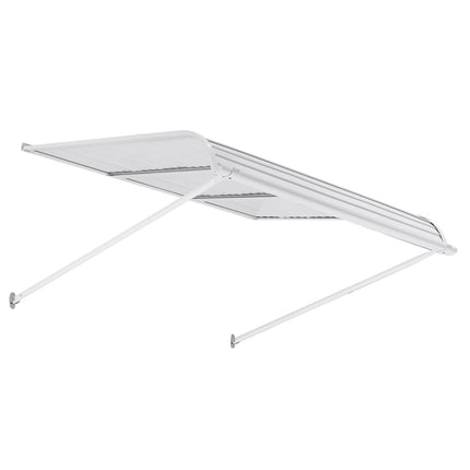 Aluminum Door Awning 48 x 42 in, Rain Sun Snow Shield