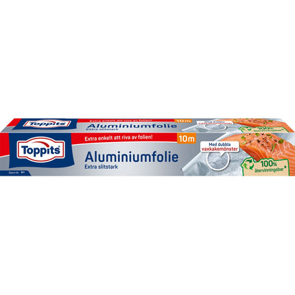 Aluminum foil 29.5cmX10m RECYCLED (Note 20 pcs DFP)
