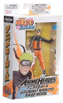 Anime herojų Naruto figūrėlė su priedais, 16 cm - Uzumaki Naruto Sage Mode
