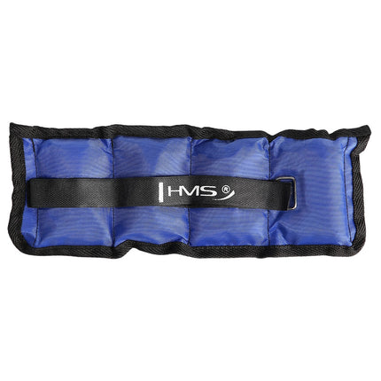 Čiurnos ir riešo svarmenys, mėlyni, 2 x 0,7 kg