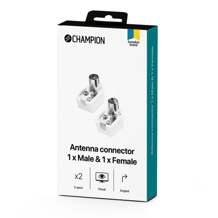 Antenna connector V Male/Female