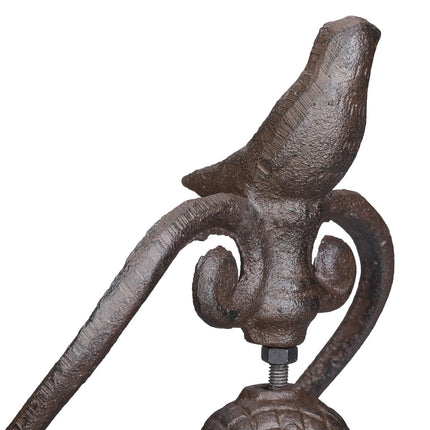 Antikvarinis ketaus durų skambutis