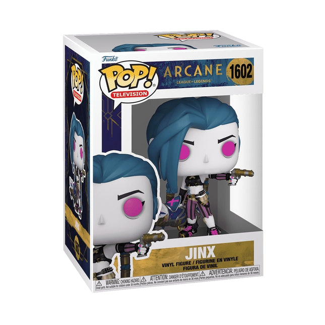 „Arcane Jinx Funko Pop!“ vinilo figūrėlė - „League of Legends“ kolekcinė figūrėlė
