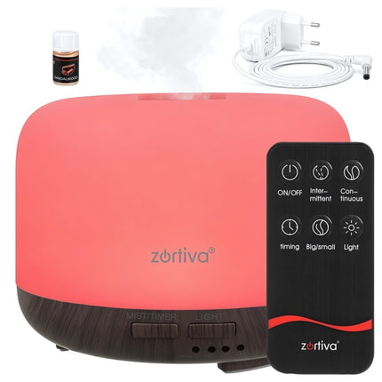 Aroma Diffuser Humidifier 300 ml with Remote Control, 7 Light Colours, Timer